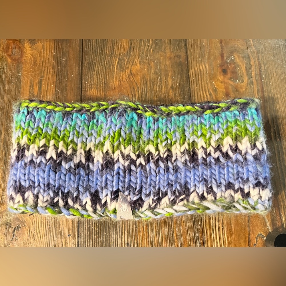 Spider winter headband